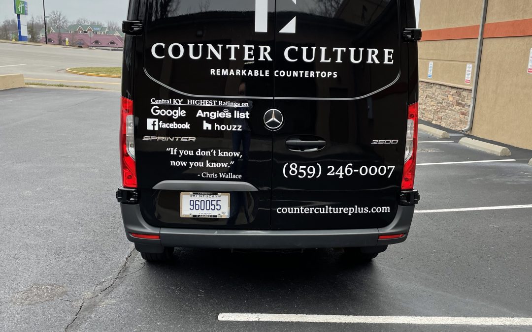 Counter Culture Wraps a New Van